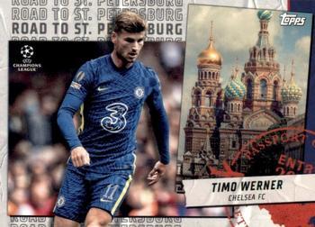 #RSP-11 Timo Werner - Chelsea FC - 2021-22 Topps UEFA Champions League - Road to St Petersburg Soccer