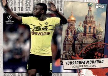 #RSP-13 Youssoufa Moukoko - Borussia Dortmund - 2021-22 Topps UEFA Champions League - Road to St Petersburg Soccer