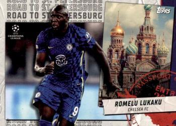 #RSP-19 Romelu Lukaku - Chelsea FC - 2021-22 Topps UEFA Champions League - Road to St Petersburg Soccer