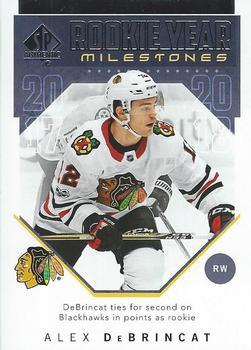 #RYM-AD Alex DeBrincat - Chicago Blackhawks - 2018-19 SP Authentic - Rookie Year Milestones Hockey