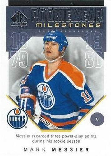 #RYM-MM Mark Messier - Edmonton Oilers - 2018-19 SP Authentic - Rookie Year Milestones Hockey