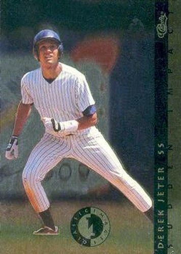 #SI 3 Derek Jeter - Greensboro Hornets - 1993-94 Classic Images Four Sport - Sudden Impact