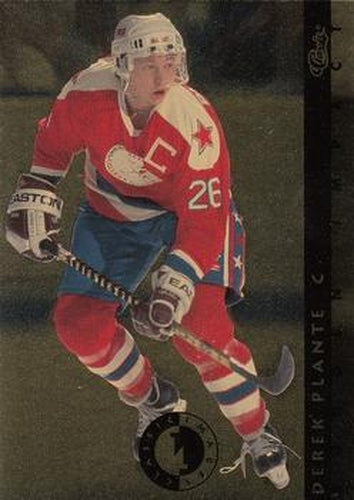 #SI 8 Derek Plante - Minnesota-Duluth Bulldogs - 1993-94 Classic Images Four Sport - Sudden Impact