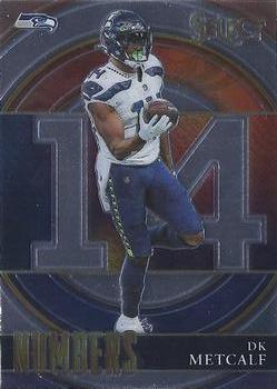 #SN-16 DK Metcalf - Seattle Seahawks - 2021 Panini Select - Select Numbers Football