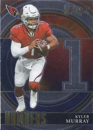 #SN-6 Kyler Murray - Arizona Cardinals - 2021 Panini Select - Select Numbers Football