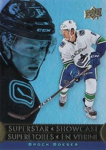 #SS-2 Brock Boeser - Vancouver Canucks - 2018-19 Upper Deck Tim Hortons - Superstar Showcase Hockey