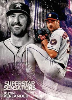 #SSS-26 Justin Verlander - Houston Astros - 2018 Topps - Superstar Sensations Baseball
