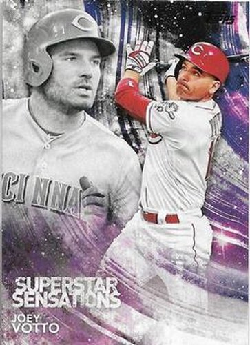#SSS-33 Joey Votto - Cincinnati Reds - 2018 Topps - Superstar Sensations Baseball