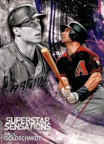 #SSS-34 Paul Goldschmidt - Arizona Diamondbacks - 2018 Topps - Superstar Sensations Baseball