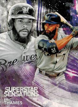 #SSS-38 Eric Thames - Milwaukee Brewers - 2018 Topps - Superstar Sensations Baseball