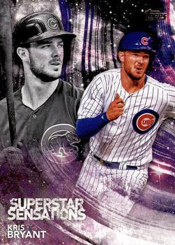 #SSS-42 Kris Bryant - Chicago Cubs - 2018 Topps - Superstar Sensations Baseball
