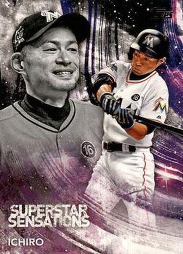 #SSS-45 Ichiro - Miami Marlins - 2018 Topps - Superstar Sensations Baseball