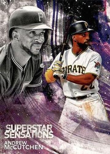 #SSS-46 Andrew McCutchen - Pittsburgh Pirates - 2018 Topps - Superstar Sensations Baseball