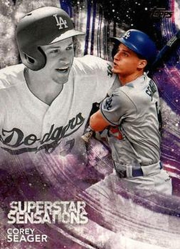 #SSS-6 Corey Seager - Los Angeles Dodgers - 2018 Topps - Superstar Sensations Baseball