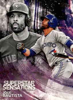 #SSS-7 Jose Bautista - Toronto Blue Jays - 2018 Topps - Superstar Sensations Baseball