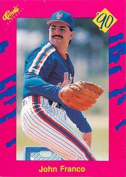 #T19 John Franco - New York Mets - 1990 Classic Update Baseball