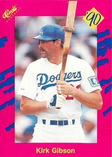 #T20 Kirk Gibson - Los Angeles Dodgers - 1990 Classic Update Baseball