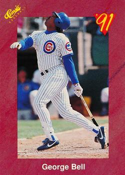 #T30 George Bell - Chicago Cubs - 1991 Classic II Baseball