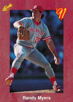 #T32 Randy Myers - Cincinnati Reds - 1991 Classic II Baseball