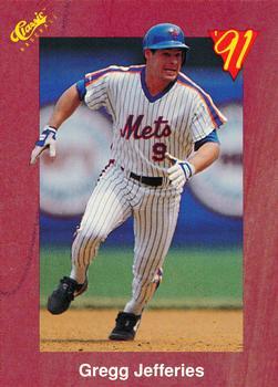 #T40 Gregg Jefferies - New York Mets - 1991 Classic II Baseball