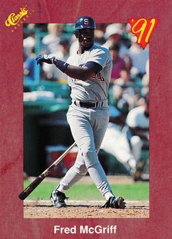 #T46 Fred McGriff - San Diego Padres - 1991 Classic II Baseball