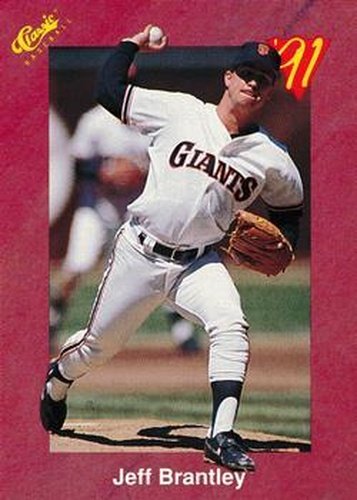 #T47 Jeff Brantley - San Francisco Giants - 1991 Classic II Baseball