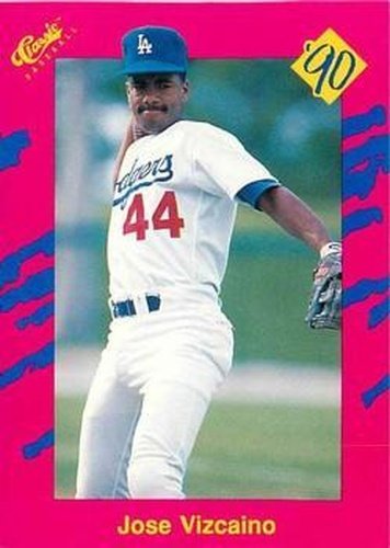 #T49 Jose Vizcaino - Los Angeles Dodgers - 1990 Classic Update Baseball