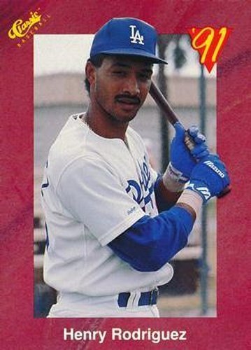 #T51 Henry Rodriguez - Los Angeles Dodgers - 1991 Classic II Baseball