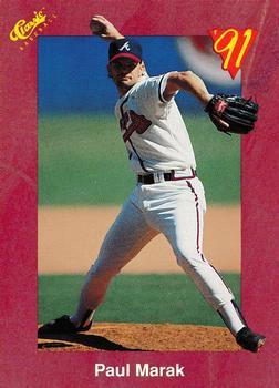 #T52 Paul Marak - Atlanta Braves - 1991 Classic II Baseball