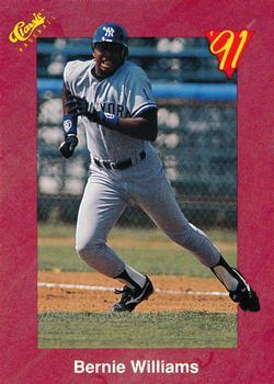 #T61 Bernie Williams - New York Yankees - 1991 Classic II Baseball