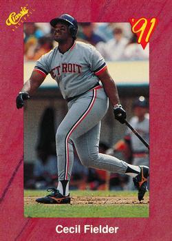 #T69 Cecil Fielder - Detroit Tigers - 1991 Classic II Baseball