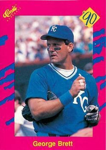 #T6 George Brett - Kansas City Royals - 1990 Classic Update Baseball