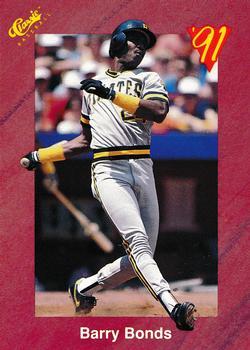 #T78 Barry Bonds - Pittsburgh Pirates - 1991 Classic II Baseball