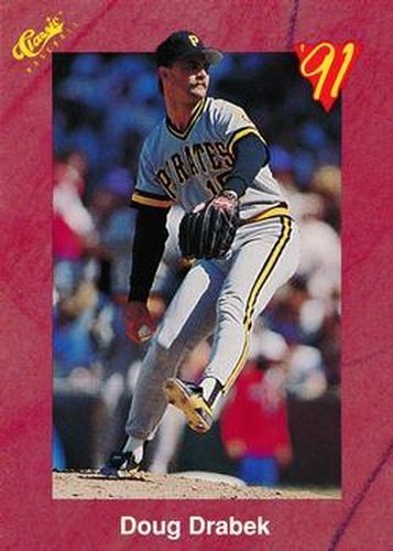#T79 Doug Drabek - Pittsburgh Pirates - 1991 Classic II Baseball