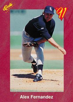 #T7 Alex Fernandez - Chicago White Sox - 1991 Classic II Baseball