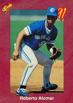 #T81 Roberto Alomar - Toronto Blue Jays - 1991 Classic II Baseball