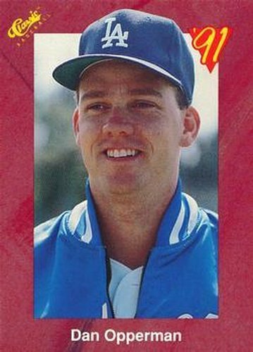 #T83 Dan Opperman - Los Angeles Dodgers - 1991 Classic II Baseball