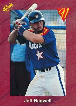 #T84 Jeff Bagwell - Houston Astros - 1991 Classic II Baseball