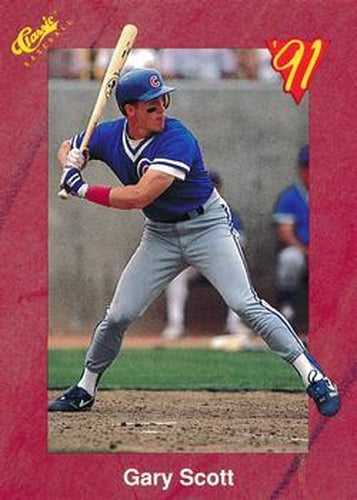 #T88 Gary Scott - Chicago Cubs - 1991 Classic II Baseball