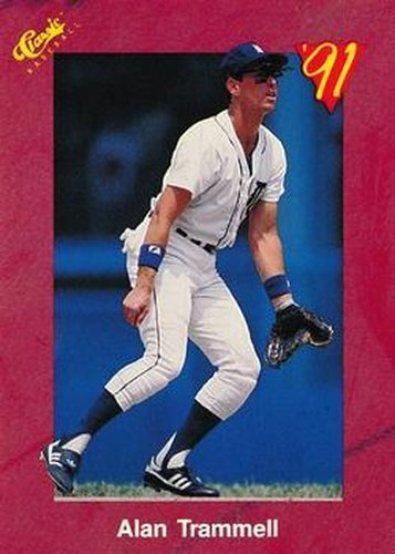 #T96 Alan Trammell - Detroit Tigers - 1991 Classic II Baseball