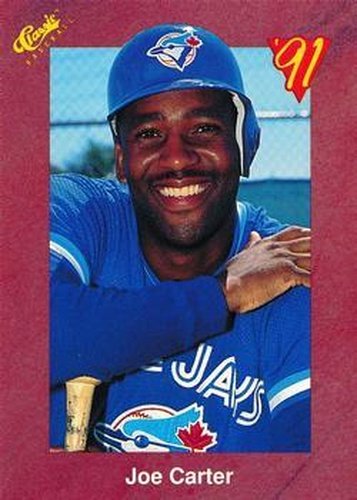 #T98 Joe Carter - Toronto Blue Jays - 1991 Classic II Baseball