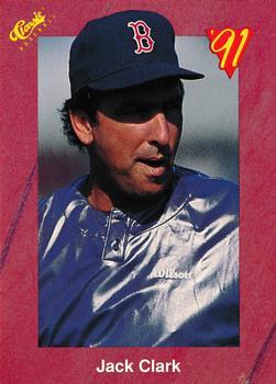 #T99 Jack Clark - Boston Red Sox - 1991 Classic II Baseball