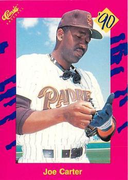 #T9 Joe Carter UER - San Diego Padres - 1990 Classic Update Baseball