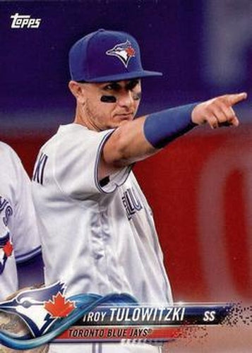 #TJ-11 Troy Tulowitzki - Toronto Blue Jays - 2018 Topps Toronto Blue Jays Baseball