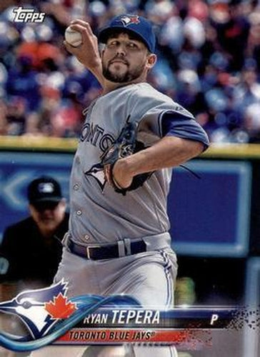 #TJ-5 Ryan Tepera - Toronto Blue Jays - 2018 Topps Toronto Blue Jays Baseball