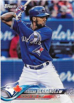 #TJ-6 Teoscar Hernandez - Toronto Blue Jays - 2018 Topps Toronto Blue Jays Baseball