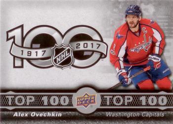 #TOP-3 Alex Ovechkin - Washington Capitals - 2017-18 Upper Deck Tim Hortons - Top 100 Hockey