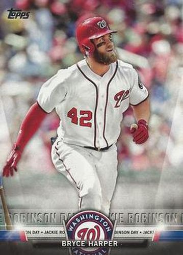 #TS-1 Bryce Harper - Washington Nationals - 2018 Topps - Topps Salute Baseball