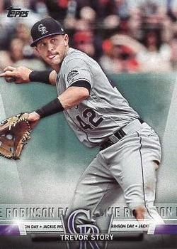 #TS-12 Trevor Story - Colorado Rockies - 2018 Topps - Topps Salute Baseball