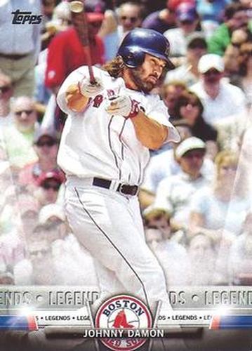 #TS-38 Johnny Damon - Boston Red Sox - 2018 Topps - Topps Salute Baseball